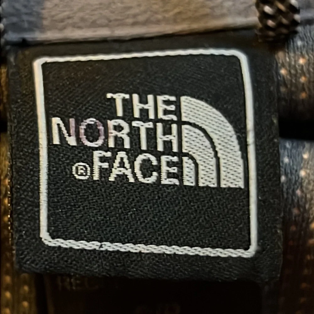 The North Face Men’s Red Zip Up Fleece Jacket Size Small Windwall Embroidery‎